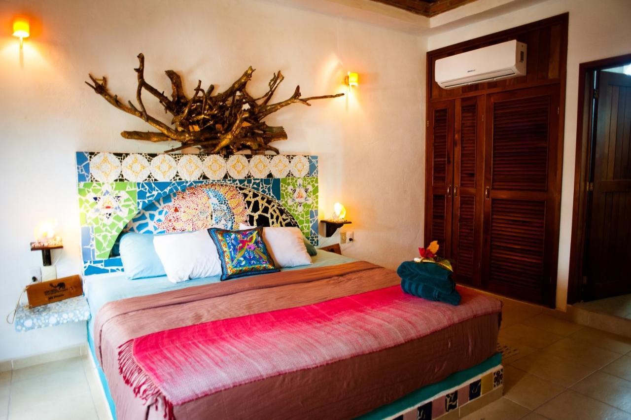Nacional Beach Club&Bungalows Mahahual Exterior foto
