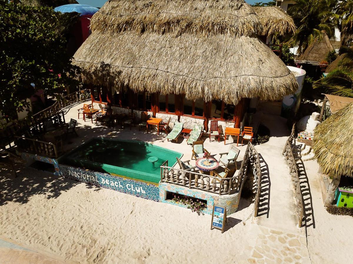 Nacional Beach Club&Bungalows Mahahual Exterior foto