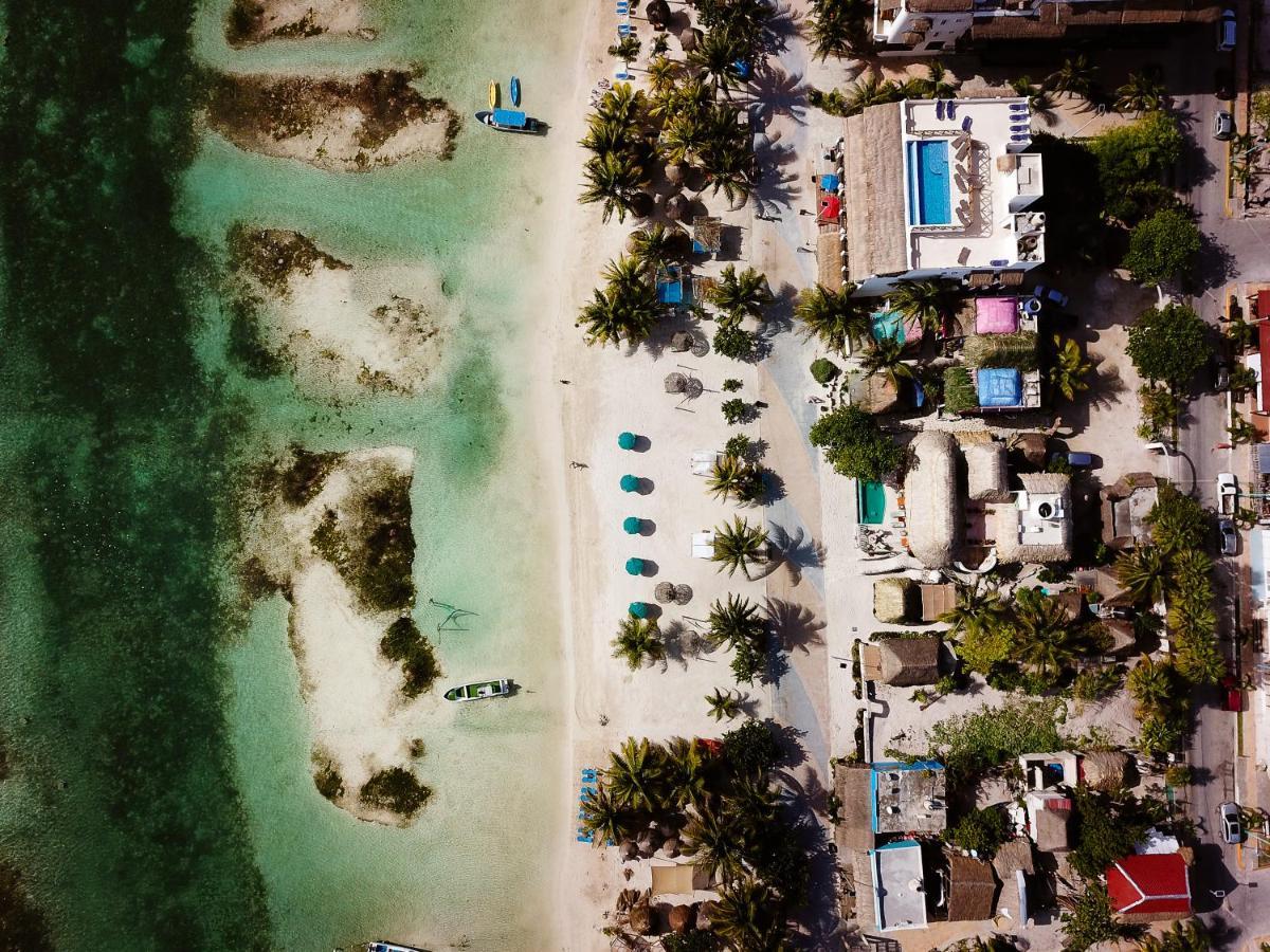 Nacional Beach Club&Bungalows Mahahual Exterior foto
